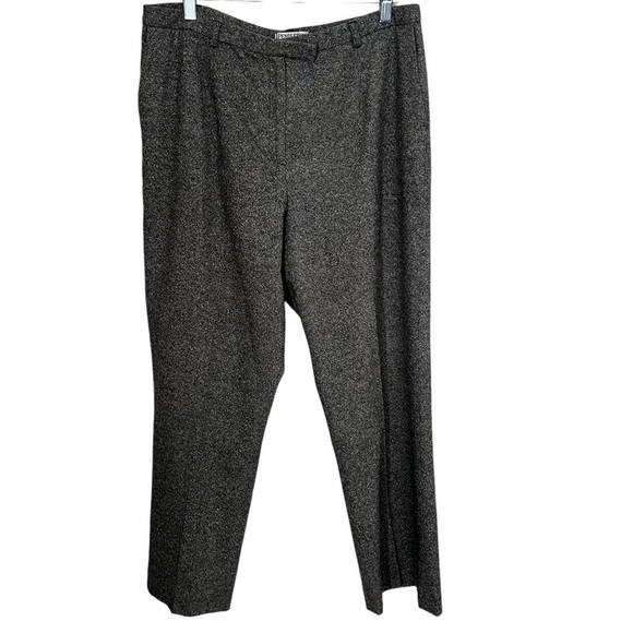 Grey Pendleton Trousers 14 Virgin Wool & Silk - Picture 1 of 3